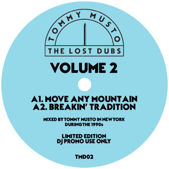 Tommy Musto - The Lost Dubs - Vol 2