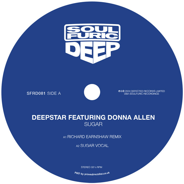 Deepstar featuring Donna Allen / Melba Moore - Sugar / My Heart Belongs To You