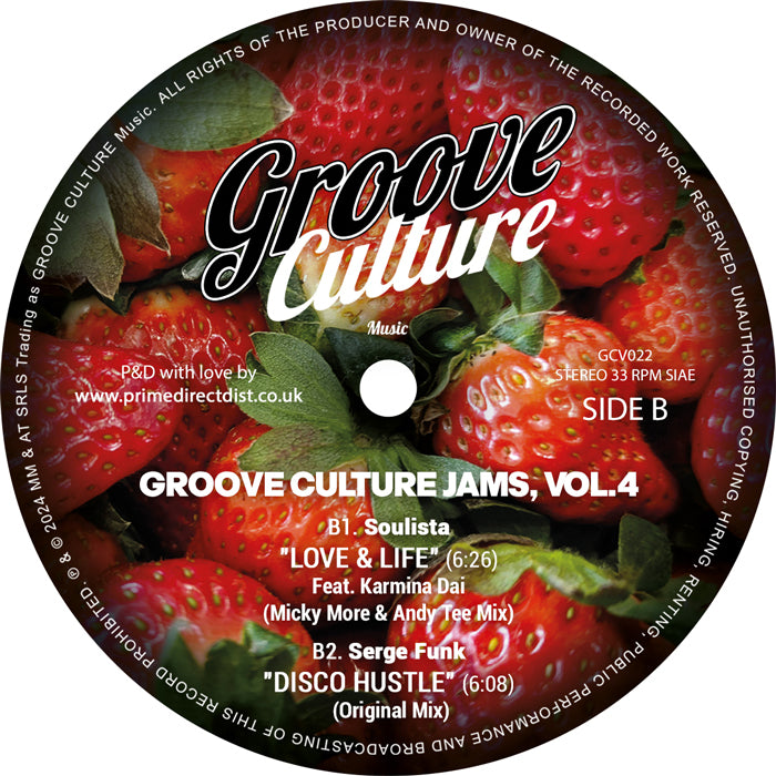 Reverendos Of Soul / Right To Life / Soulista / Serge Funk Groove Culture Jams Vol.4